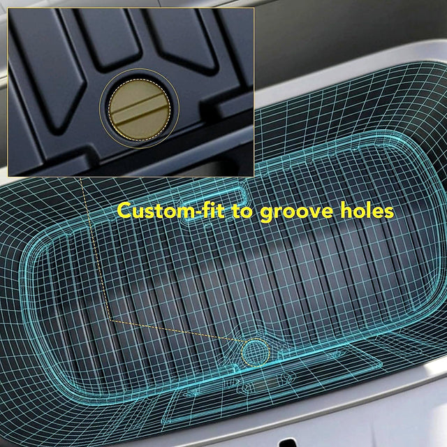 MoldedFit custom retention-point fit detail