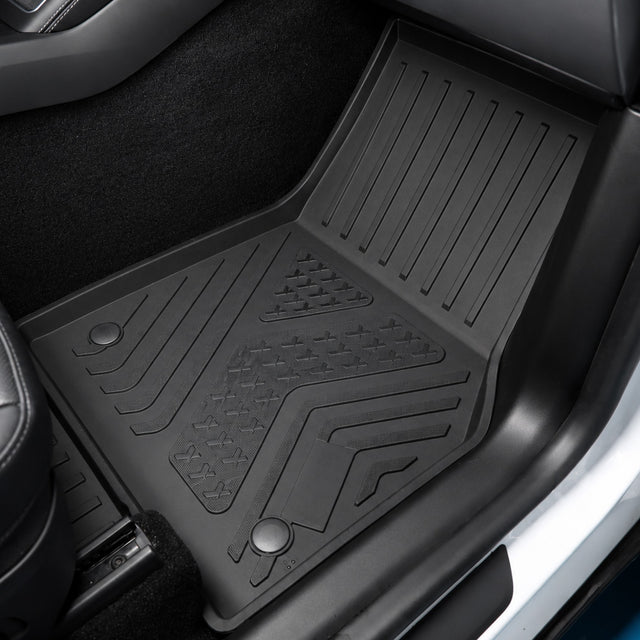 MoldedFit™ 3-Piece Floor Set — Tesla Model Y Floor Mats (Fits All 5-Seat Trims)