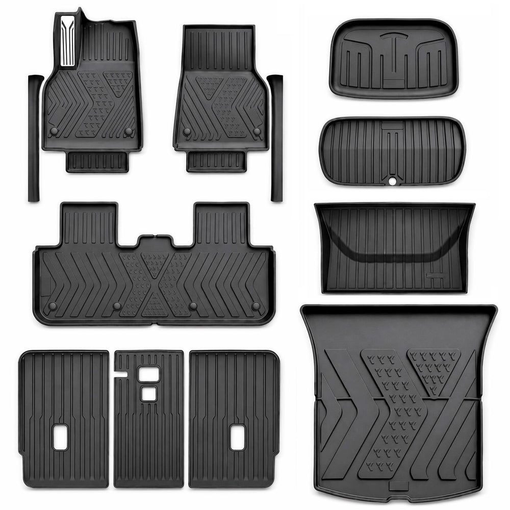 Everything included in the MoldedFit 12-piece set for the Tesla Model Y Juniper