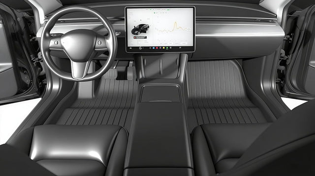 2021 - 2023 Tesla Model 3 Floor Mats - CabinProtect™ Essential Kit