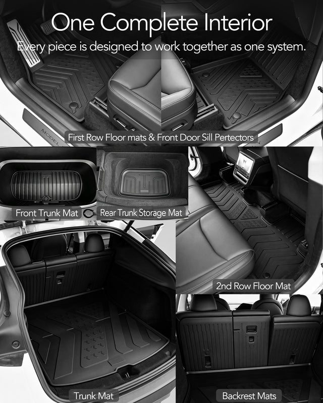 SUPER LINER PrecisionFit™ Tesla Model Y Floor Mats - The Ultimate Interior Protection System