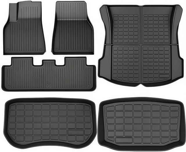 2021 - 2023 Tesla Model 3 Floor Mats - CabinProtect™ Essential Kit