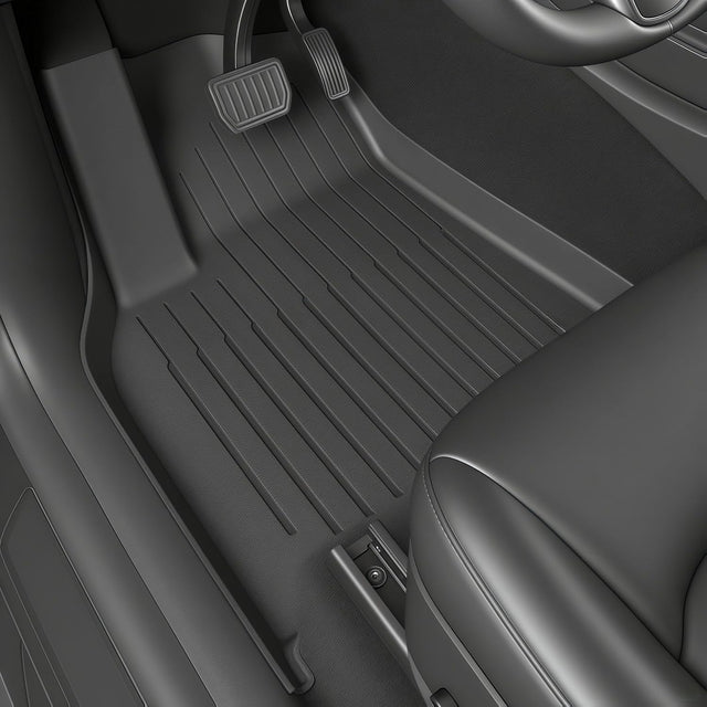 SUPER LINER Tesla New Model 3 Floor Mats 2024 2025 2026 2027 8 PCS
