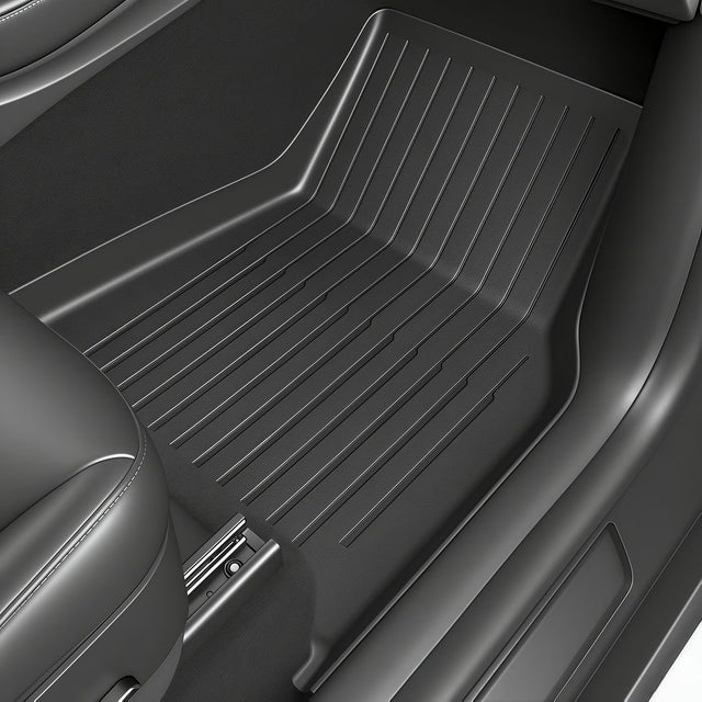 SUPER LINER Tesla New Model 3 Floor Mats 2024 2025 2026 2027 8 PCS