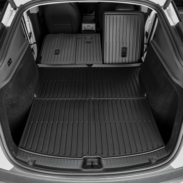 SUPER LINER Tesla Model Y Floor Mats 2025 2026 2027 11-Piece Set TPE