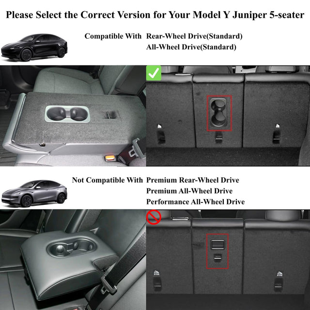 SUPER LINER Tesla Model Y Juniper Floor Mats 2025 2026, Only for Standard Cargo Liners, Seatbacks, 9 PCS Extra-Thick TPE for All-Weather Pet & Child-Friendly 2027 Model Y Juniper Accessories