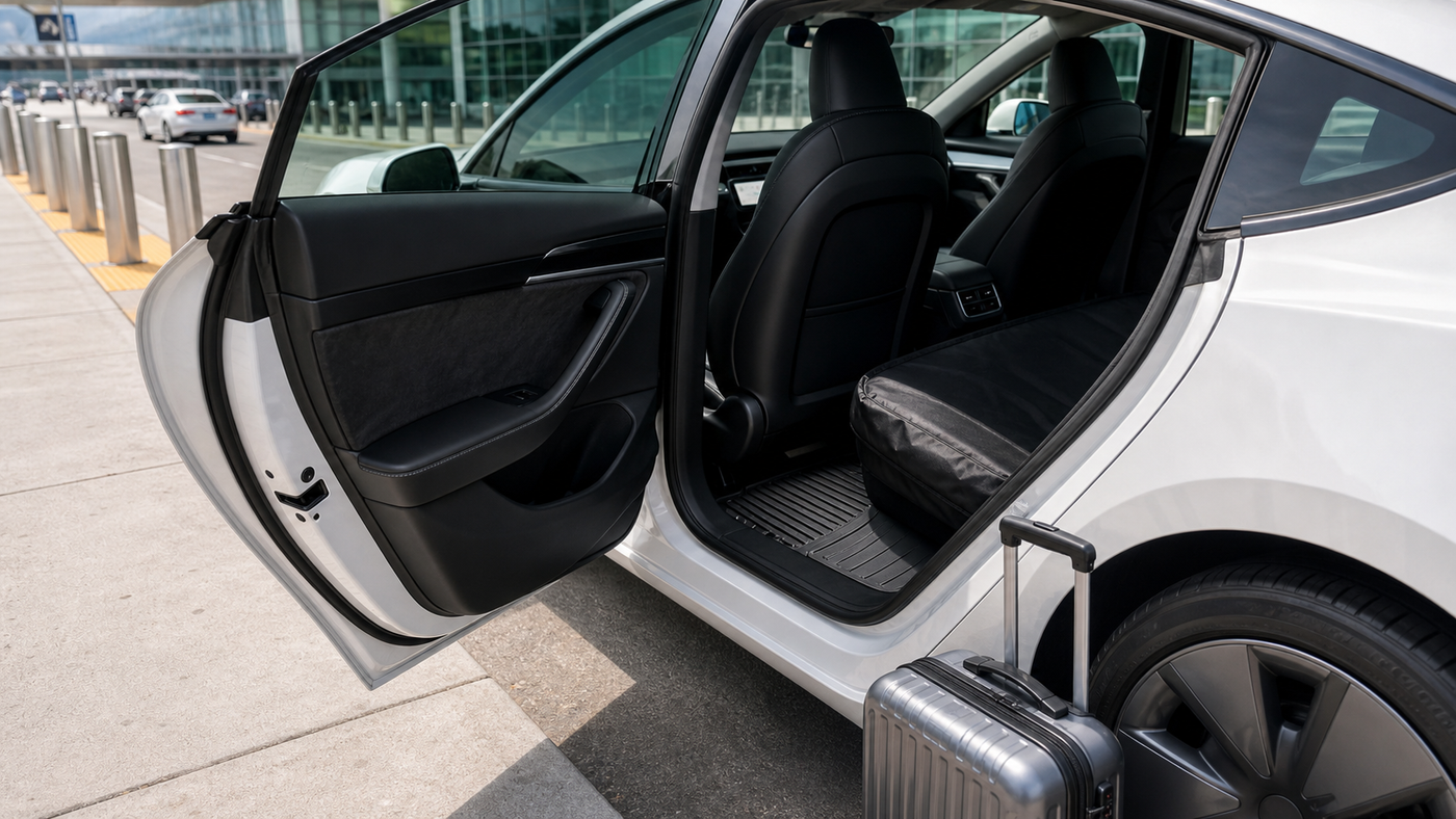 The Rideshare Driver's Tesla Model 3 Interior Survival Kit: 30,000 Miles of Passengers