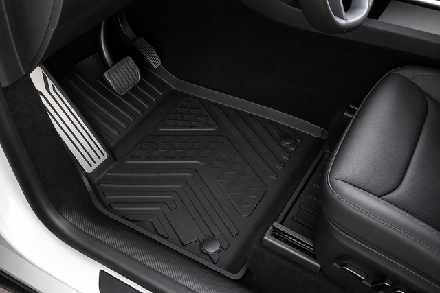 MoldedFit™ Floor Liners for Tesla Model Y Juniper - The Refined Floor Protection System