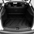MoldedFit floor liner edge detail — refined injection-molded edge, Tesla Model Y Juniper