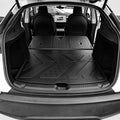MoldedFit molded drainage channels — Tesla Model Y Juniper floor liner