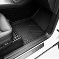 MoldedFit minimal branding detail — Tesla Model Y Juniper floor liner