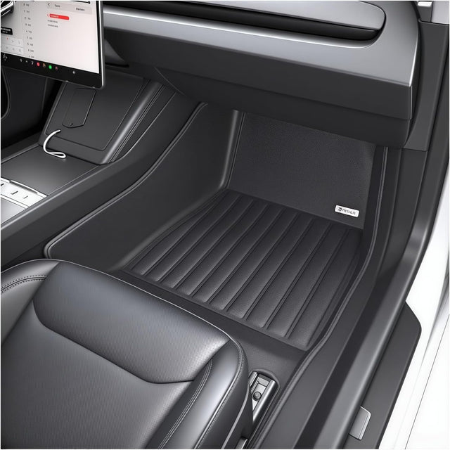 Tesla Model 3 Soft Floor Mats (2024–2026) — CabinProtect™ Pro Kit