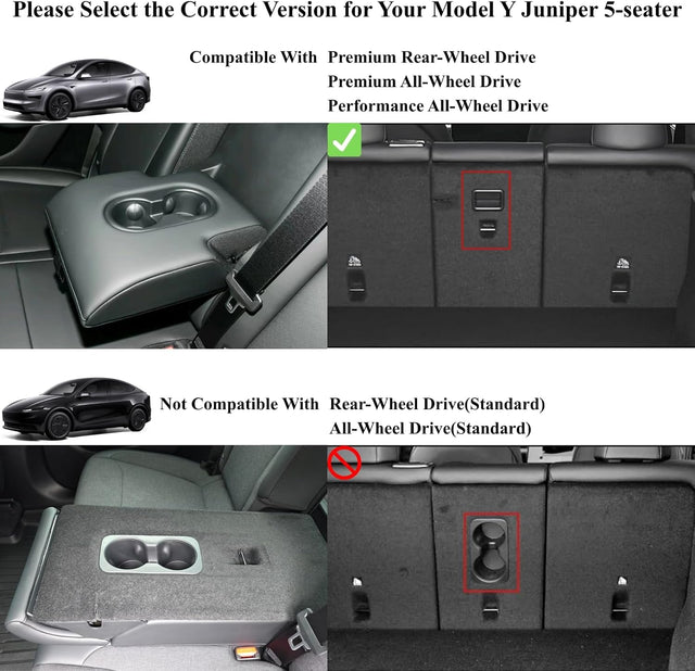 SUPER LINER Tesla 2025 2026 Model Y Juniper Floor Mats & 2027 Accessories Door Sill & Center Console Side Protector, Full Set Extra-Thick TPE Cargo Liners & Seatbacks for Full-Cabin Protection System