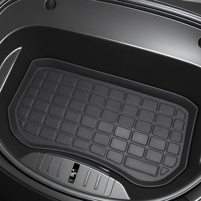 SUPER LINER 2021-2023 Tesla Model 3 Floor Mats 6-Piece Set Cargo Liners, Extra-Thick TPE All-Weather Pet & Child-Friendly Custom for Tesla Model 3 Accessories