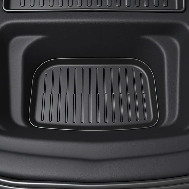 SUPER LINER Tesla Model Y Juniper 2025 2026 Floor Mats & Cargo Liners Full Set 9 PCS Extra-Thick TPE CabinProtect™ for 5-Seater | All-Weather Pet & Child-Friendly Accessories(Not for Standard)